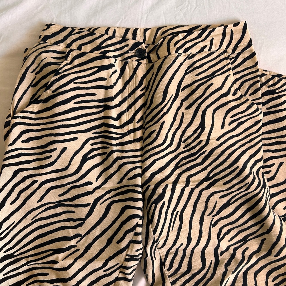 Zebra Print Pants